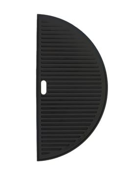 Plancha media luna de hierro fundido