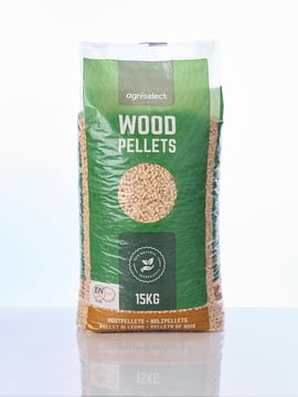 Houtpellets EN+A1 / DIN+ volle pallet 65x15kg bag (975kg)