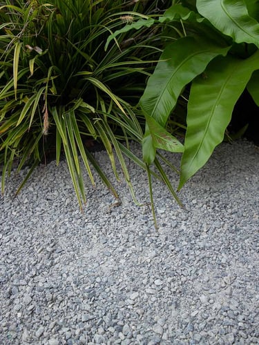 Ice Blue fin gravier de marbre concassé 0 - 5mm jardin paysagé