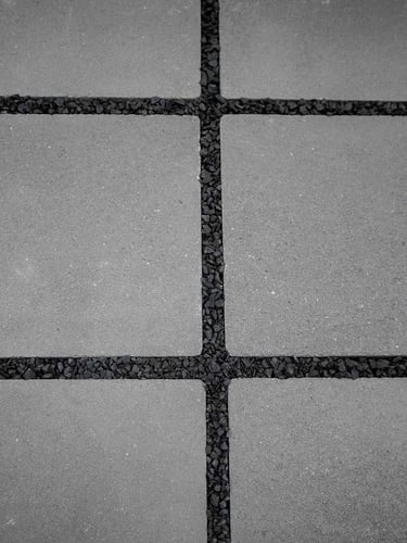 Gravier de jointoiement noir 2 - 5mm jardin paysagé 