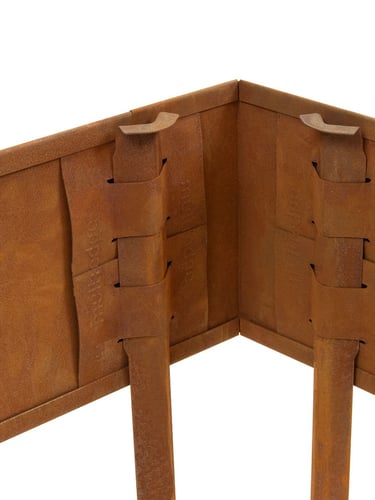 Multi-Edge ADVANCE Acero Corten Jardinera Conjunto de amarre