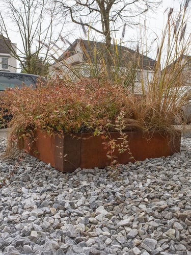 Multi-Edge ADVANCE Acier Corten Jardinière paysagé