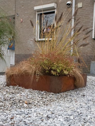 Multi-Edge ADVANCE Acier Corten Jardinière paysagé