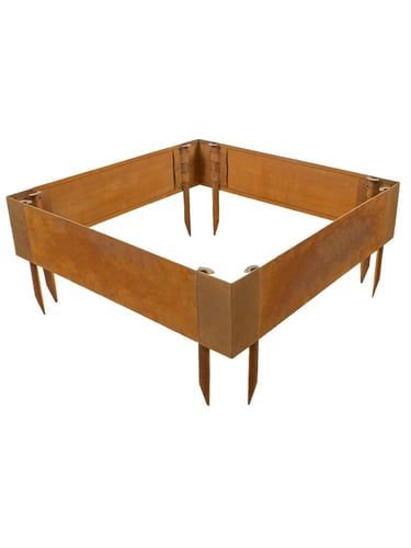 Multi-Edge ADVANCE Acier Corten Jardinière 90x90x20cm
