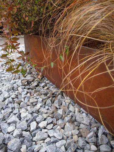 Multi-Edge ADVANCE Acier Corten Jardinière paysagé