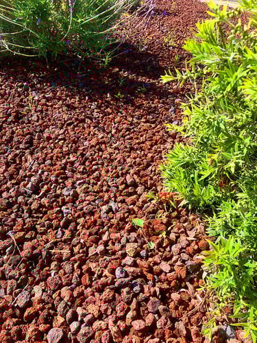 Pouzzolane lave concassé 8 - 16mm paysagé