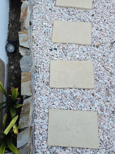 Losas Domus Crema instaladas