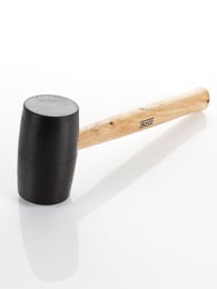Maza De Goma Negra, Mango De Madera