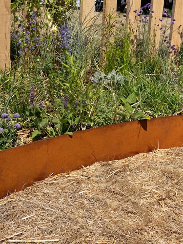 Multi-Edge ADVANCE Lawn Edging Corten Steel