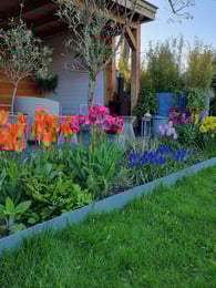 Multi-Edge ADVANCE galvanisé, jardin aménagé
