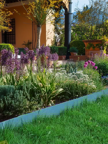 Multi-Edge ADVANCE galvanisé, jardin aménagé