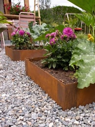 Multi-Edge ADVANCE Acier Corten Jardinière