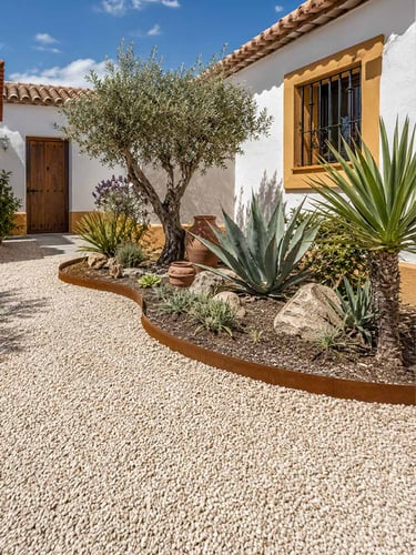 Multi-Edge METAL Corten instalado