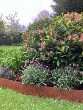 Multi-Edge METAL Lawn Edging Corten Steel 100x27,5cm