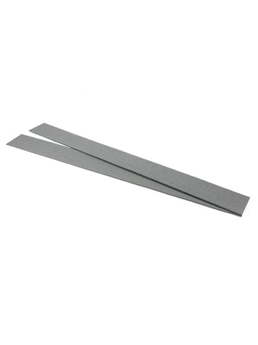 Borda Multi-Edge ECO Peca Reta 2m, Altura 20cm Cinza