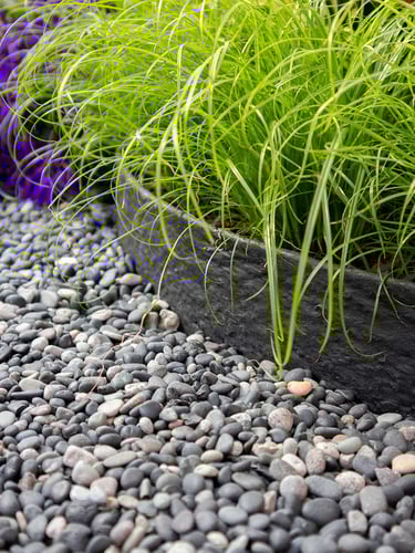 Multi-Edge ECO plastic lawn edging 10m lengte, 14cm high, colour black