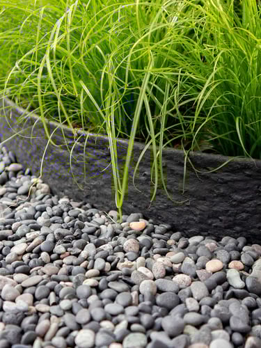 Bordure de jardin/Rouleau de bordure Multi-Edge ECO longueur 10m, 14cm de hauteur, couleur noir, jardin aménagé