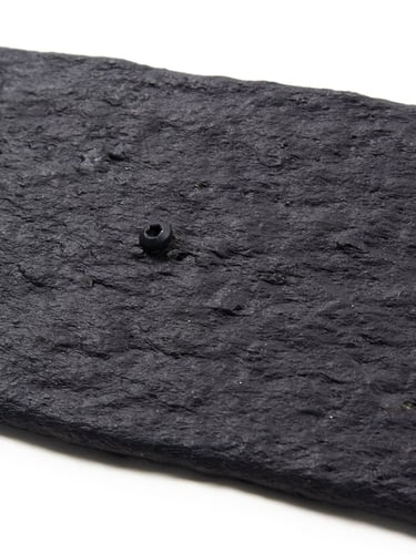 Edelstahl Schrauben zur Rasenkante, Schwarz