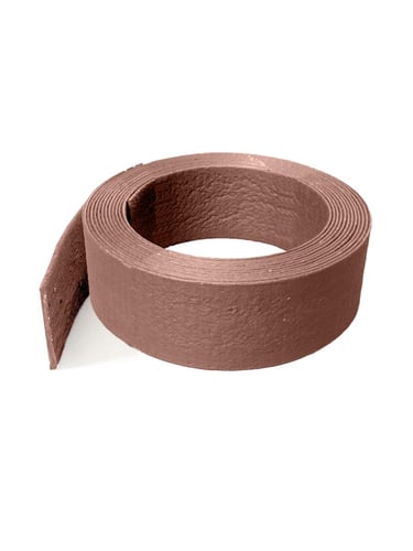 Multi-Edge ECO plastic lawn edging 20m lengte, 20cm high, colour brown