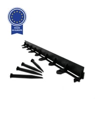 Bordura Multi-Edge Flex 1m x 7cm, conjunto de 2 metros