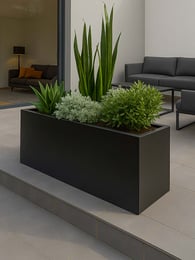 Multi-Edge FLORA Plantenbak Zwart