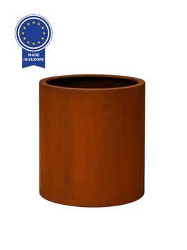 Multi-Edge FLORA Jardinière Ronde en Acier Corten