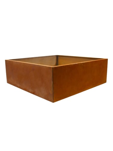 Multi-Edge FLORA Jardinera Acero Corten 120x120x40cm