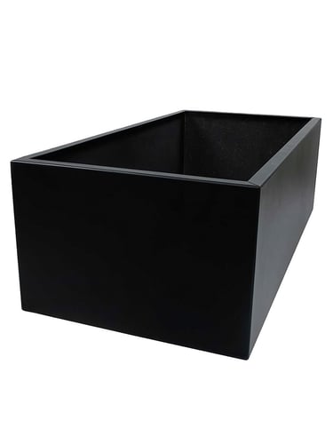 Multi-Edge FLORA Jardinière Noir 120x60x40cm