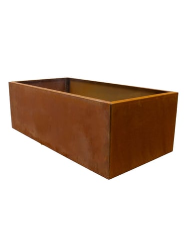 Multi-Edge FLORA Planter Corten steel 120x60x40cm