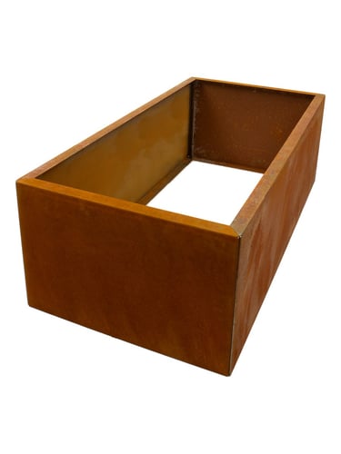 Multi-Edge FLORA Jardinera Acero Corten 120x60x40cm
