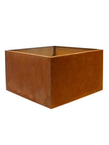 Multi-Edge FLORA High Jardinière Acier Corten 120x120x60cm