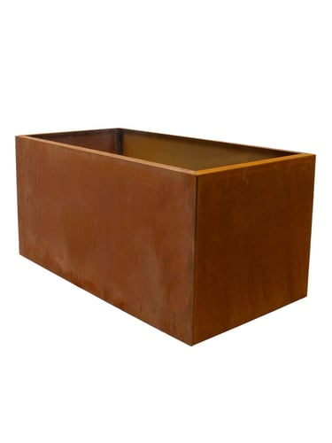 Multi-Edge FLORA High Jardinière Acier Corten 120x60x60cm