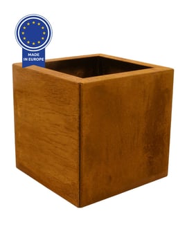 Multi-Edge FLORA Plantenbak Corten staal 30x30x30cm