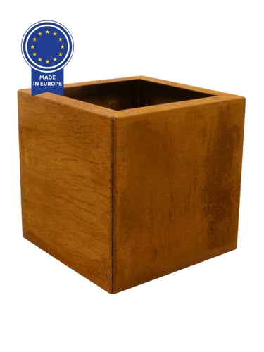 Multi-Edge FLORA Floreira Aço Corten 30x30x30cm