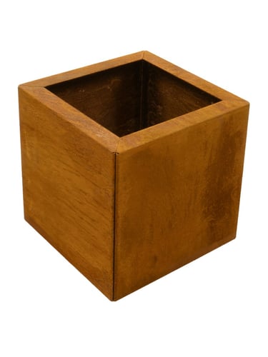 Multi-Edge FLORA Jardinera Acero Corten 30x30x30cm