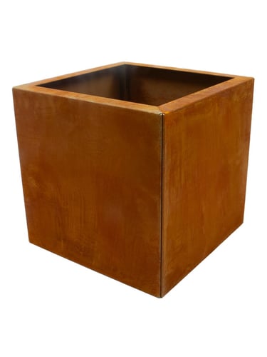 Multi-Edge FLORA Jardinera Acero Corten 40x40x40cm
