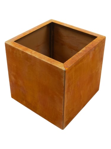 Multi-Edge FLORA Floreira Aço Corten 40x40x40cm