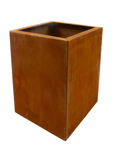 Multi-Edge FLORA High Jardinière Acier Corten 40x40x60cm