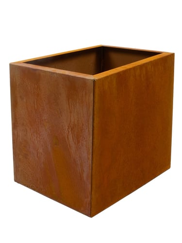 Multi-Edge FLORA High Jardinière Acier Corten 40x60x60cm