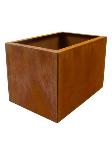 Multi-Edge FLORA Floreira Aço Corten 60x40x40cm