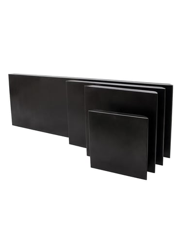 Multi-Edge FLORA Pflanzkübel Schwarz, alle Varianten