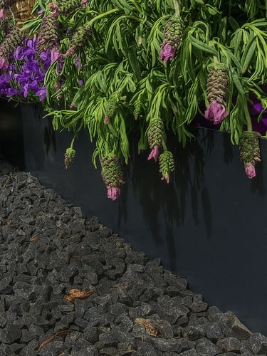 Multi-Edge METAL Lawn Edging Black 100x27,5cm