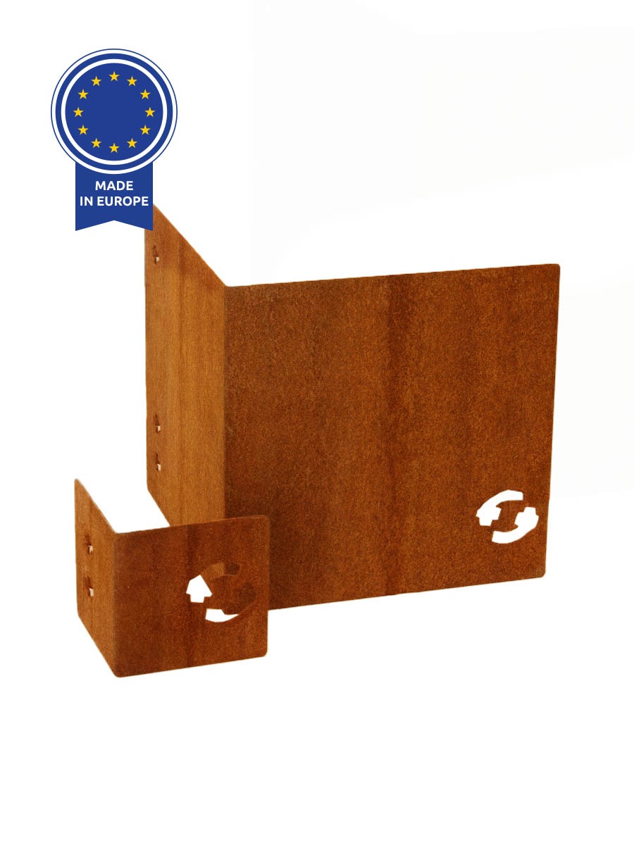 Multi-Edge METAL Corner Piece Corten Steel