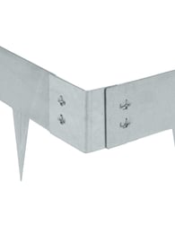 Multi-Edge METAL Corner Piece Galvanized