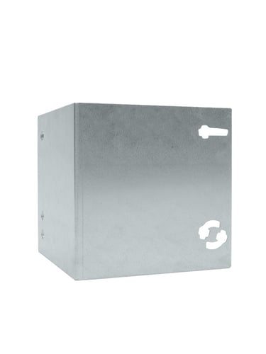 Multi-Edge METAL Pièce d'angle Galvanisé 17,5x17,5x17,5cm (pour Multi-Edge Metal 27,5cm)