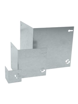 Multi-Edge METAL Pièce d'angle Acier Corten Galvanisé