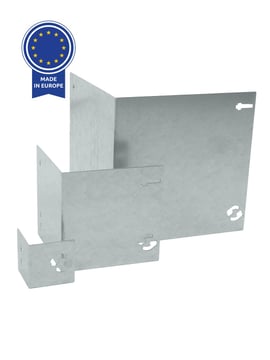 Multi-Edge METAL Pièce d'angle Acier Corten Galvanisé