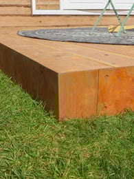 Multi-Edge METAL Pièce d'angle Acier Corten