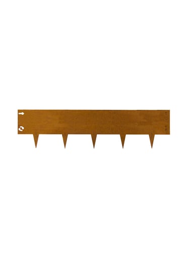Bordure de jardin Multi-Edge METAL Acier Corten, 100x27,5cm