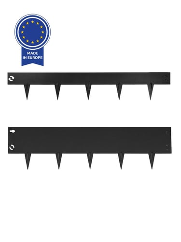 Multi-Edge METAL Negro, de 17,5cm y 27,5cm de altura
